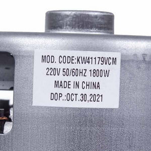Двигун для пилососа KW41179VCM Koolwen D=130/84 mm H=29/109 mm 1800 W