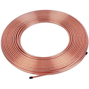 Copper pipe 1m 1/4&apos&apos (D=6mm, bay 50m) Halcor (sold in multiples of 5m)