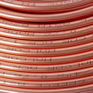 Copper pipe 1m 1/4&apos&apos (D=6mm, bay 50m) Halcor (sold in multiples of 5m)