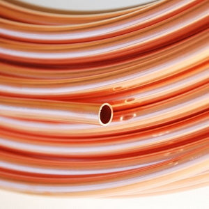 Copper pipe 1m 1/4&apos&apos (D=6mm, bay 15m) Halcor (sold in multiples of 5m)