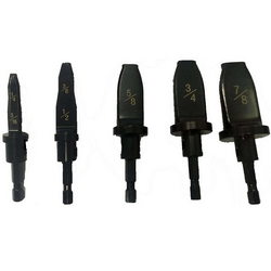 Набір свердел для вальцювання труб (5 шт.) 1/4&apos&apos 3/8&apos&apos 1/2&apos&apos 5/8&apos&apos 3/4&apos&apos