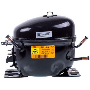 Compressor for refrigerator Zanussi ZEL HML140A R600a 140W (with starting relay ZHB43-120P15C)