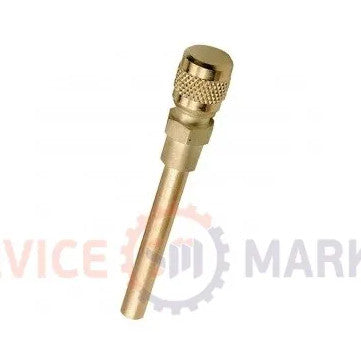 Заправочный клапан Шредера AVX с трубкой 6mm (1/4") De.Na