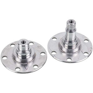 Drum flange (support) for Bosch vertical washing machine (2 pcs, stainless steel, for bearing 6204)