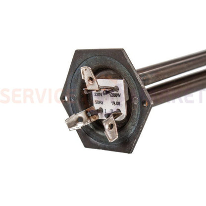 Heating element for oil heater 1200W L=215mm Thread D=1/4"