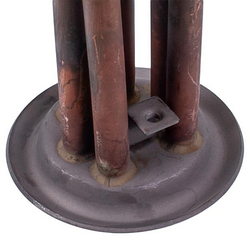 Ten flange for boiler 34013100000 Kawai 2000W (copper) L=310mm flange 64mm (for anode M4)