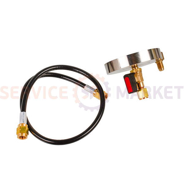 Scale stand for small cylinders with tap and hose 1/4,60cm