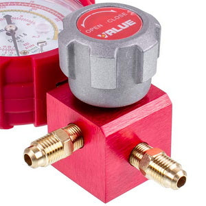 Манометричний колектор 1-вентильний VALUE VMG -1-U-H Type 3  (R404 R407 R22 R134)