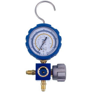 Manometric manifold 1-valve VALUE VMG -1-S-L Type NEW (R32 R22 R410a) low pressure