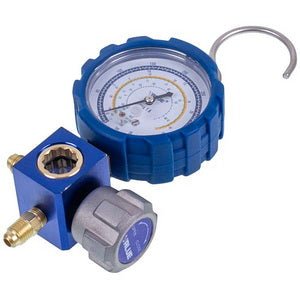 Manometric manifold 1-valve VALUE VMG -1-S-L Type NEW (R32 R22 R410a) low pressure