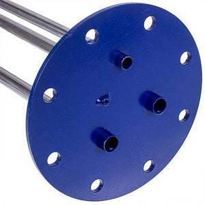 Flange for dry shades for AEG boiler D external = 180mm L of tubes = 410/410/406mm (for M6 anode)