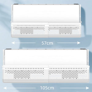 Sliding protective screen (deflector) (L=570-1050mm) for the indoor unit of the air conditioner