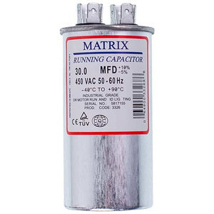 Air conditioner capacitor 30uF 450V CBB65