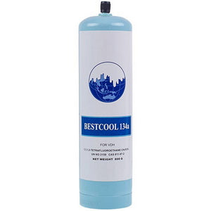 Фреон Bestcool R134A 0.8kg під клапан шредера (R134A, Хладон-134A, Фреон 134, ДФУ-134A)