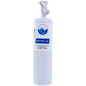 Freon Bestcool R134A 0.8kg with faucet (Refrigerant R134A, Refrigerant-134A, Freon 134, DFU-134A, HFC-134A)