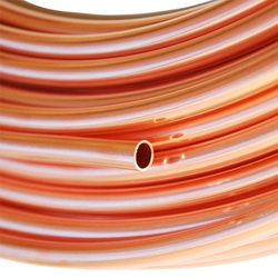 Труба мідна Halcor 1/4&apos&apos (бухта 15м, товщина стінки 0,76mm)