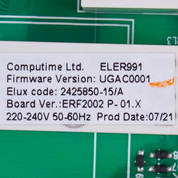 Control board for Electrolux refrigerator 2425850159 (without firmware)
