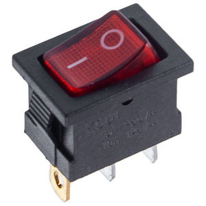 Switch (single) for boiler KCD1 (250V, 6A), 3 contacts