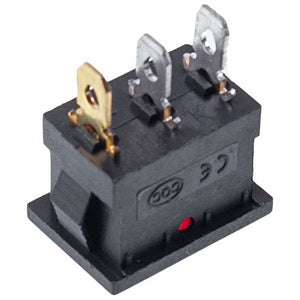 Switch (single) for boiler KCD1 (250V, 6A), 3 contacts