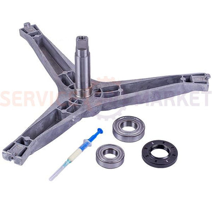 Рем. набор крестовина DC97-15184A+сальник+подшипники 2 шт.+смазка для стир. машины Samsung