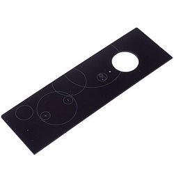 Decorative part of the control panel for microfiber stove Gorenje 326219