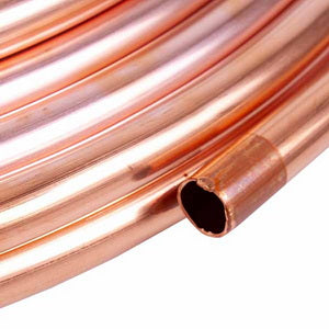 Copper pipe 1m 1/2&apos&apos (D=12mm, bay 50m) Halcor (sold in multiples of 5m)