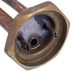 Threaded heater 1500W (copper) for boiler (under M5 anode)