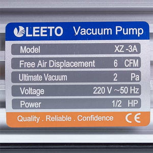 Vacuum pump LEETO XZ-3 (1 stage/170 l/min)