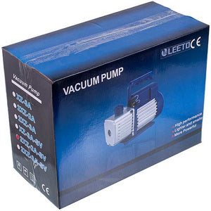 Vacuum pump with pressure gauge LEETO 2XZ-2A/C-SV (2 stages/128 l/min)