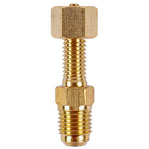 Valve adapter FC336 1/4&apos&aposSAE 7/16&apos&apos x 27UNF