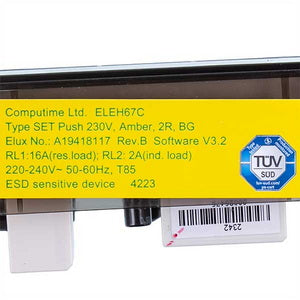 Electronic timer for Electrolux 140194181123 stove oven