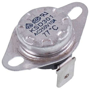 Thermostat KSD301 77°C 10A 250V for Thermex boiler