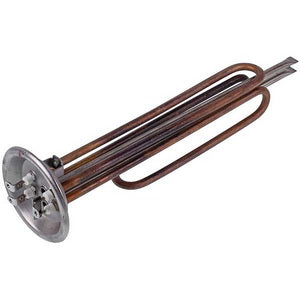 Ten for the boiler Thermex 1500+1000W (copper) L=300mm flange 92mm (for anode M6)