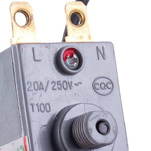 Capillary thermostat 20A 250V 95°C for Thermex WQS95 boiler