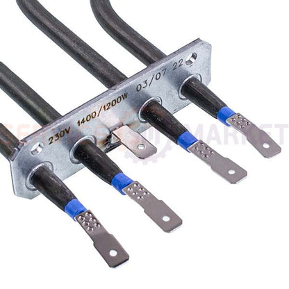 Vestel 32017631 Sahterm Top heater (grill) for oven