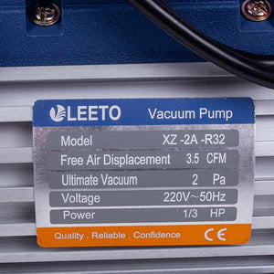 Vacuum pump LEETO XZ-2-R32 (1 stage/100 l/min)