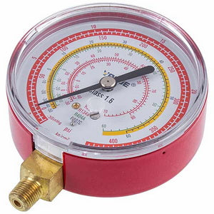 CH VALUE high-pressure manometer (body D = 80mm, R404 R22 R407 R134)