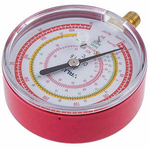 CH VALUE high-pressure manometer (body D = 80mm, R404 R22 R407 R134)