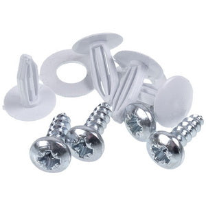 A set of fasteners for the front of the door for the built-in refrigerator Beko 4669070100