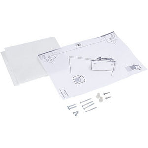 A set of fasteners for the front of the door for the Indesit dishwasher C00543155