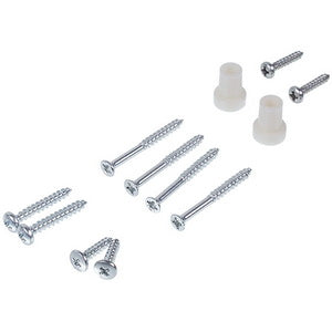 A set of fasteners for the front of the door for the Indesit dishwasher C00543155
