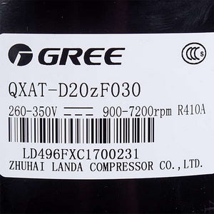 Compressor inverter. 24" QXAT-D20zF030 R410a 260-350V Gree Cooper&Hunter (C&H)