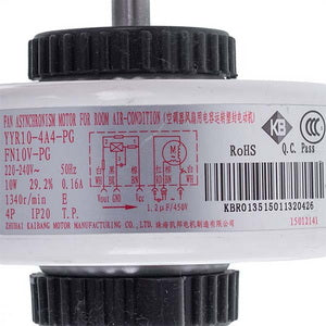 Unit fan motor for air conditioner C&H 15012141 YYR10-4A4-PG(FN10V-PG) 10W 220-240V 0.16A, rod 8x46mm