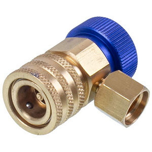 The low-pressure refueling coupling for LEETO LQC-A-L air conditioners is quick-removable