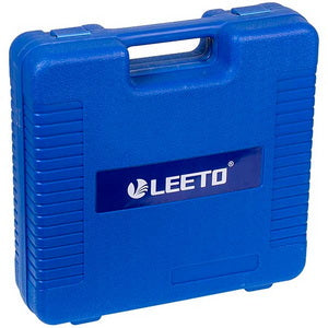 Pressure manifold 2-valve LEETO LMG-2-R22 (R22 R-134 R404 R407) + hoses 3 pcs.x1200mm