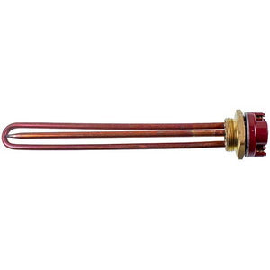 Tank for a boiler with a thermostat 2500W (copper) L=280mm, flange 54mm 1 tube for the sensor