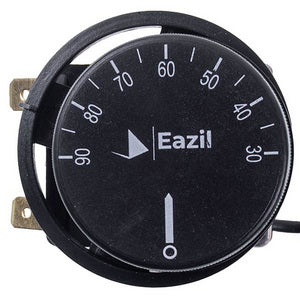 Boiler thermostat WHD90E 16A 220V L=1000mm Tmax = 90°C + control handle (2 terminals)