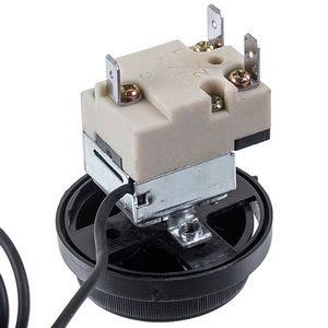 Thermostat for boiler WHD90F 16A L=1000mm Tmax = 90°C + control knob (3 terminals)