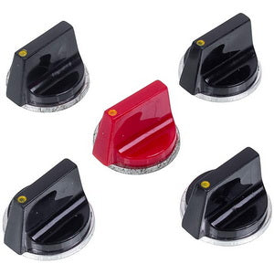 A set of universal adjustment knobs for the stove (5 pcs.)