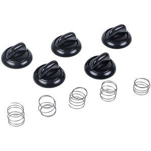 A set of adjustment knobs with springs for the Gefest stove (5 pcs.)